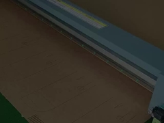 Impressora de jato de tinta e cortadora de vestuário 1510 Máquina de impressão e corte de jato de tinta de piso plano