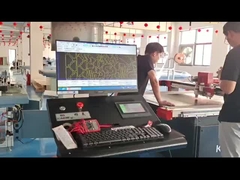 1625 Máquina de corte de tecidos CNC de espuma de couro com faca redonda de grande potência